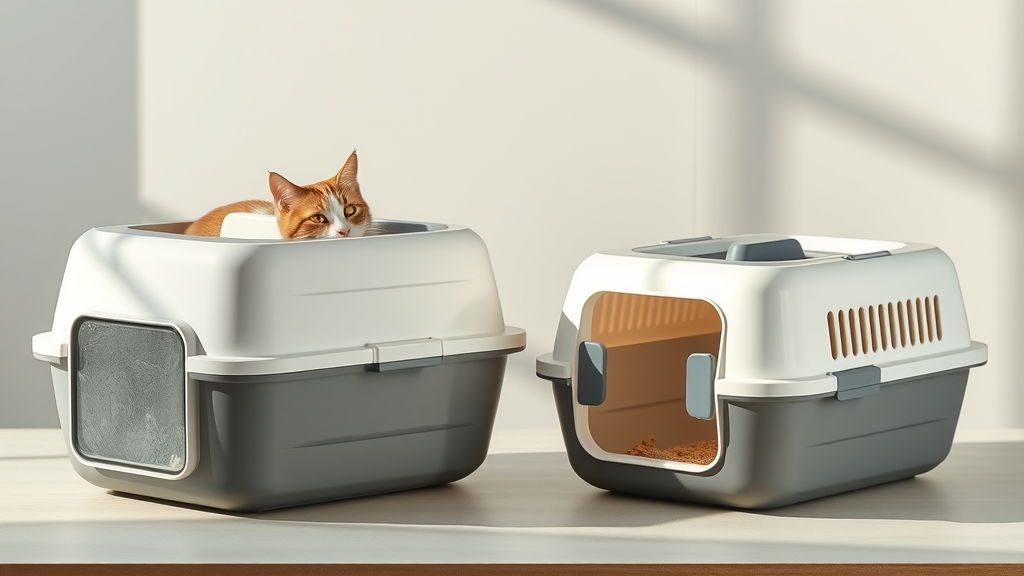 portable cat carriers and travel litter boxes comparison for long distance road trips with cats