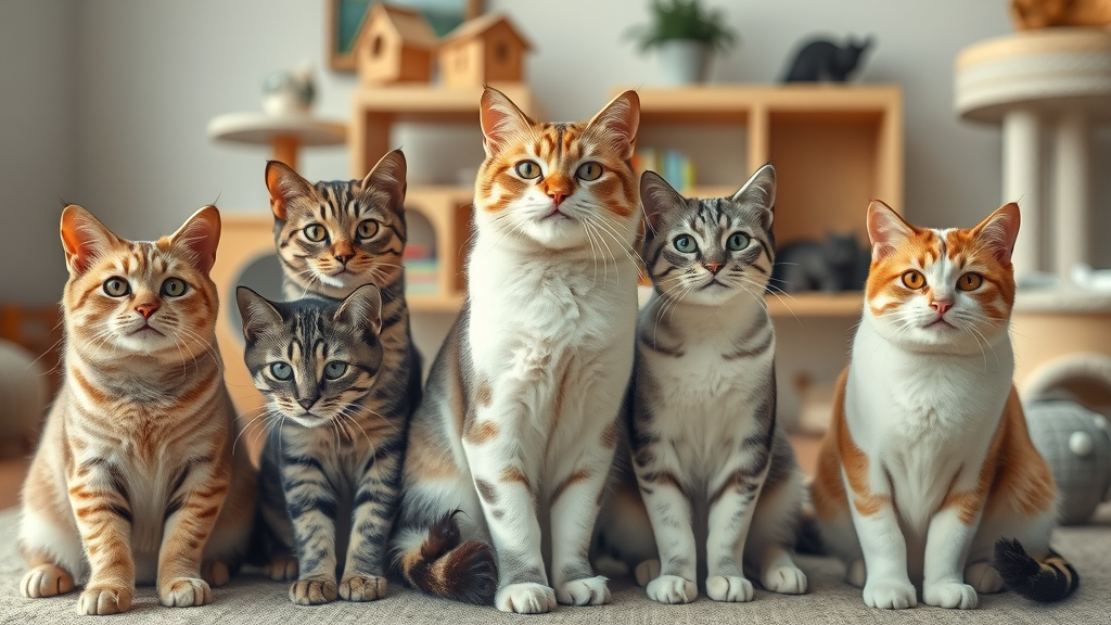 Different cat breeds at home, breed and lifestyle affect how often cats see a vet