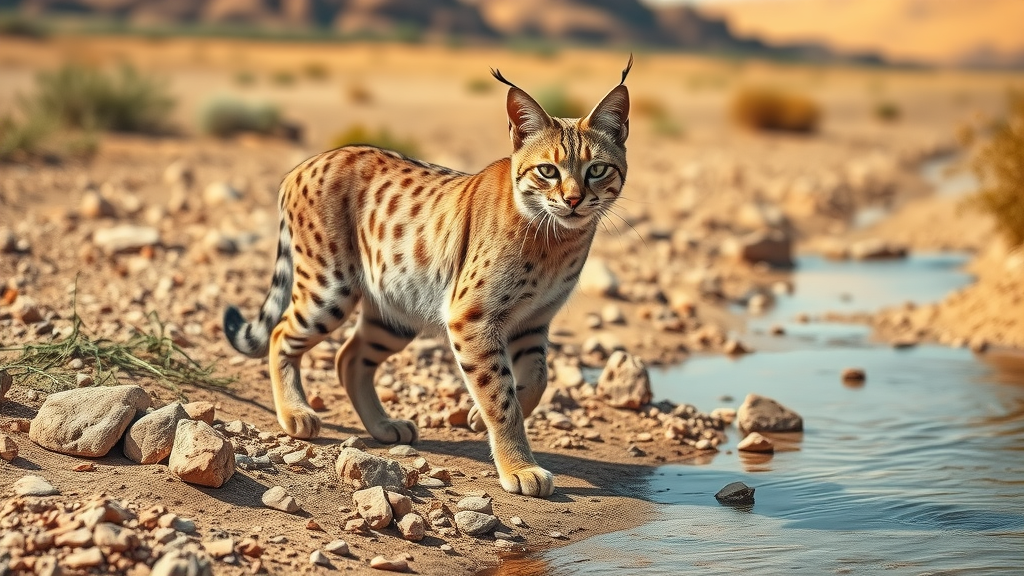 majestic wild sand cat desert environment why do cats dislike water