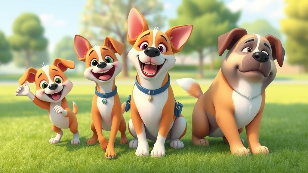 Puppy, adult dog, and senior dog showing adaptations in daily routine for each life stage