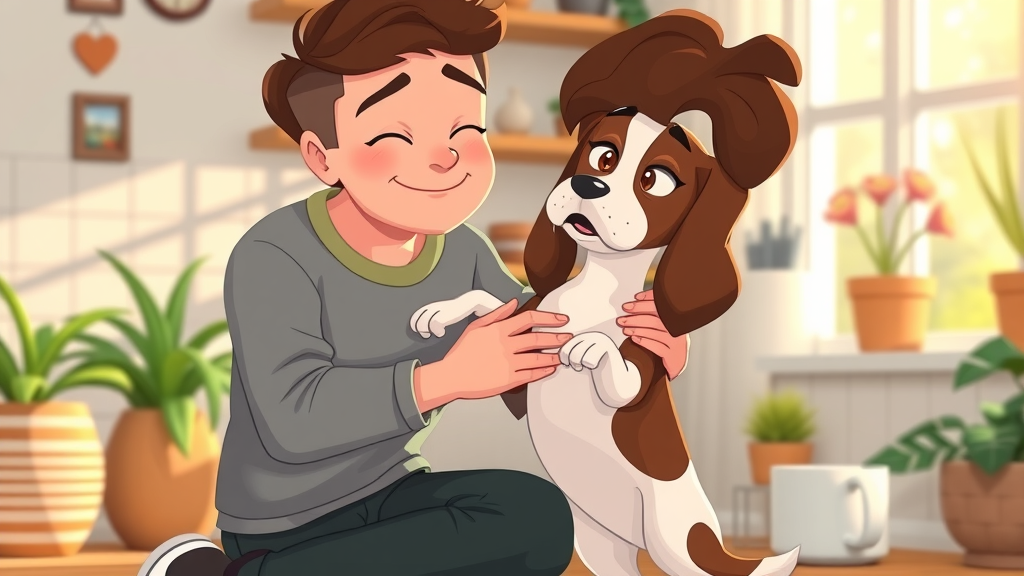 owner comforting scared aggressive dog, empathy after sudden aggression, myth-busting